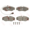 Jeu de 4 plaquettes de frein COTEC TRW GDB1425