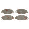 Jeu de 4 plaquettes de frein COTEC TRW GDB1461