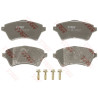 Jeu de 4 plaquettes de frein COTEC TRW GDB1473