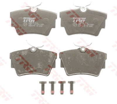 Jeu de 4 plaquettes de frein COTEC TRW GDB1479