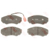 Jeu de 4 plaquettes de frein COTEC TRW GDB1517