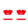 Jeu de 4 plaquettes de frein DTEC COTEC TRW GDB1559DTE
