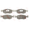 Jeu de 4 plaquettes de frein COTEC TRW GDB1588