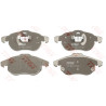 Jeu de 4 plaquettes de frein COTEC TRW GDB1613