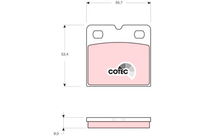 Kit de plaquettes de frein, disque de frein de stationnement