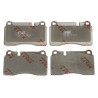 Jeu de 4 plaquettes de frein COTEC TRW GDB1670