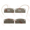 Jeu de 4 plaquettes de frein COTEC TRW GDB1679