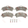 Jeu de 4 plaquettes de frein COTEC TRW GDB1699