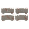 Jeu de 4 plaquettes de frein TRW GDB1734