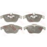 Jeu de 4 plaquettes de frein COTEC TRW GDB1738