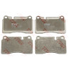 Jeu de 4 plaquettes de frein COTEC TRW GDB1743