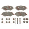 Jeu de 4 plaquettes de frein COTEC TRW GDB1747