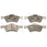 Jeu de 4 plaquettes de frein