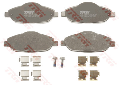 Jeu de 4 plaquettes de frein COTEC TRW GDB1761