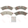 Jeu de 4 plaquettes de frein COTEC TRW GDB1780