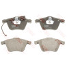 Jeu de 4 plaquettes de frein COTEC TRW GDB1809