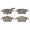 Jeu de 4 plaquettes de frein COTEC TRW GDB1814