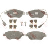 Jeu de 4 plaquettes de frein COTEC TRW GDB1829