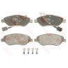 Jeu de 4 plaquettes de frein COTEC TRW GDB1855