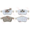Jeu de 4 plaquettes de frein COTEC TRW GDB1864