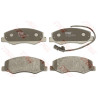 Jeu de 4 plaquettes de frein COTEC TRW GDB1885