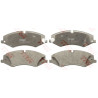 Jeu de 4 plaquettes de frein COTEC TRW GDB1898