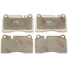 Jeu de 4 plaquettes de frein TRW GDB1912