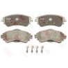 Jeu de 4 plaquettes de frein COTEC TRW GDB1917
