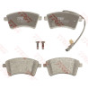 Jeu de 4 plaquettes de frein COTEC TRW GDB1941
