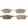 Jeu de 4 plaquettes de frein COTEC TRW GDB2009