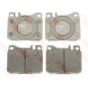 Jeu de 4 plaquettes de frein COTEC TRW GDB264