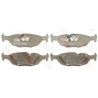 Jeu de 4 plaquettes de frein COTEC TRW GDB299