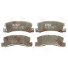 Jeu de 4 plaquettes de frein COTEC TRW GDB3164