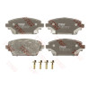 Jeu de 4 plaquettes de frein COTEC TRW GDB3186