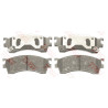 Jeu de 4 plaquettes de frein COTEC TRW GDB3209