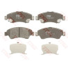 Jeu de 4 plaquettes de frein COTEC TRW GDB3212