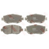 Jeu de 4 plaquettes de frein COTEC TRW GDB3235