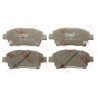 Jeu de 4 plaquettes de frein COTEC TRW GDB3242