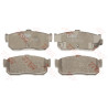 Jeu de 4 plaquettes de frein TRW GDB3274