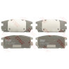 Jeu de 4 plaquettes de frein COTEC TRW GDB3296