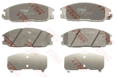 Jeu de 4 plaquettes de frein COTEC TRW GDB3297