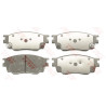 Jeu de 4 plaquettes de frein COTEC TRW GDB3309