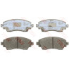 Jeu de 4 plaquettes de frein COTEC TRW GDB3333