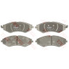 Jeu de 4 plaquettes de frein COTEC TRW GDB3347
