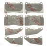 Jeu de 4 plaquettes de frein COTEC TRW GDB3349