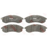 Jeu de 4 plaquettes de frein COTEC TRW GDB3380