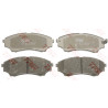 Jeu de 4 plaquettes de frein COTEC TRW GDB3403