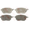 Jeu de 4 plaquettes de frein COTEC TRW GDB3416