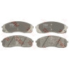Jeu de 4 plaquettes de frein COTEC TRW GDB3433