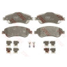 Jeu de 4 plaquettes de frein COTEC TRW GDB3445